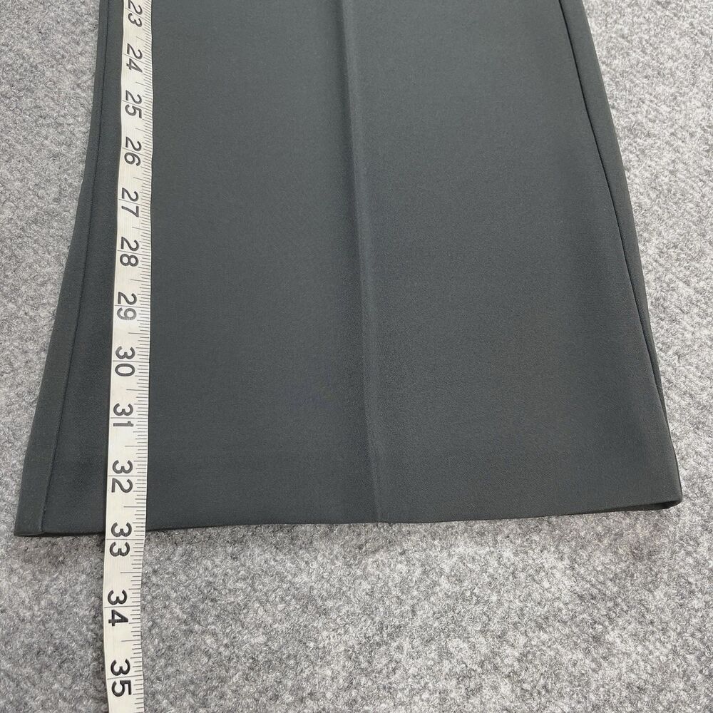 Joseph Ribkoff Pants Womens Size 10 High Rise Flare Leg Side Zip Dark Gray - Picture 7 of 10